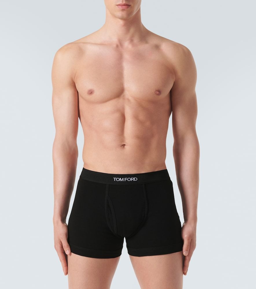 Bóxers briefs de mezcla de algodón - Tom Ford - Modalova