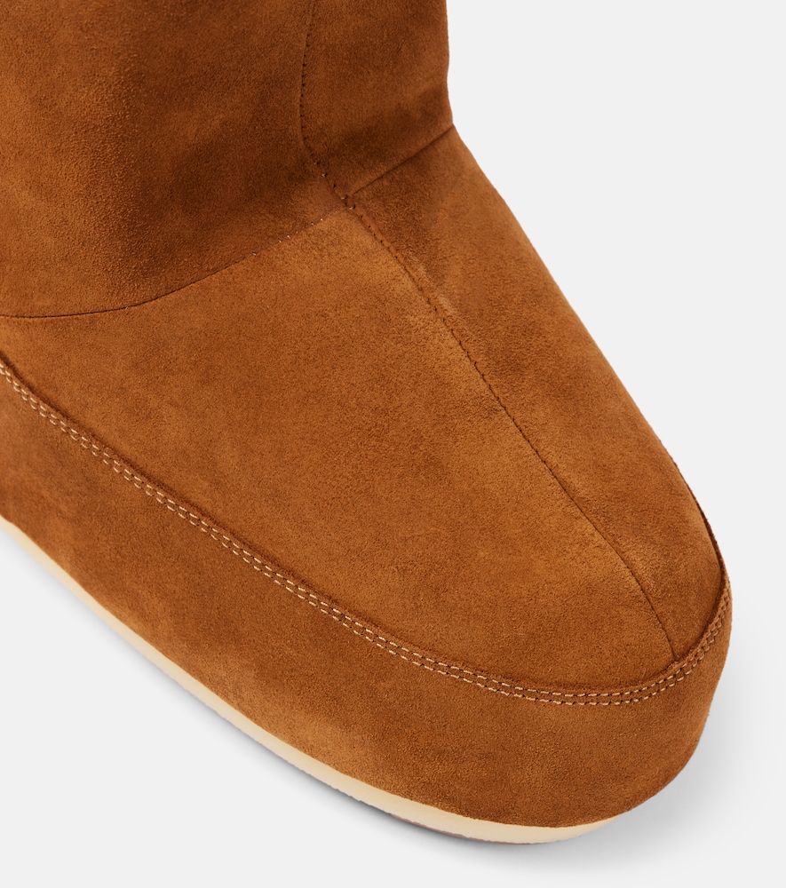 Schneestiefel Icon Low aus Veloursleder - Moon Boot - Modalova