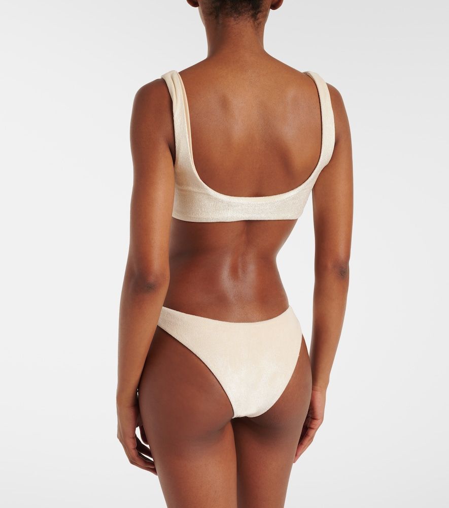 Top bikini Rounded Edges in spugna - Jade Swim - Modalova