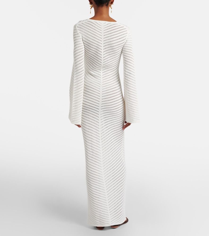 Cassis chevron knitted maxi dress - Rebecca Vallance - Modalova