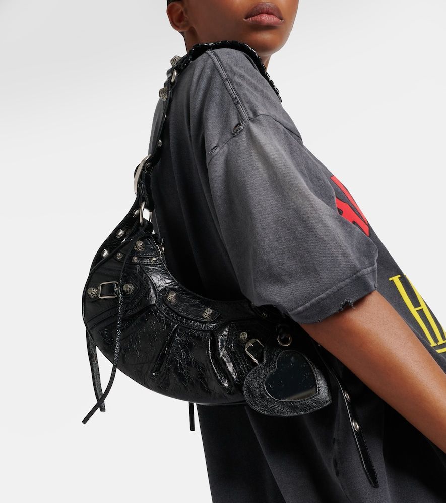 Borsa a spalla Le Cagole XS in pelle - Balenciaga - Modalova