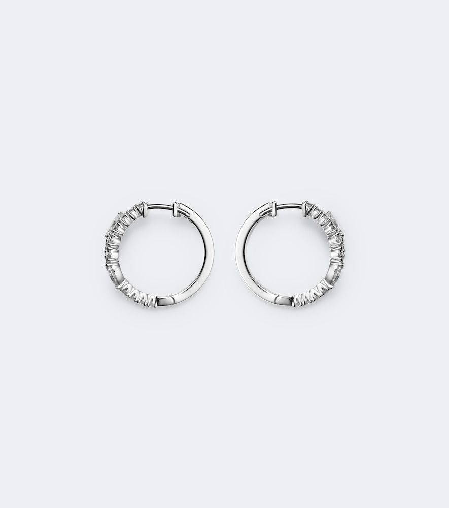 Pendientes Diamond Twist de oro blanco de 18 ct con diamantes - Bucherer Fine Jewellery - Modalova
