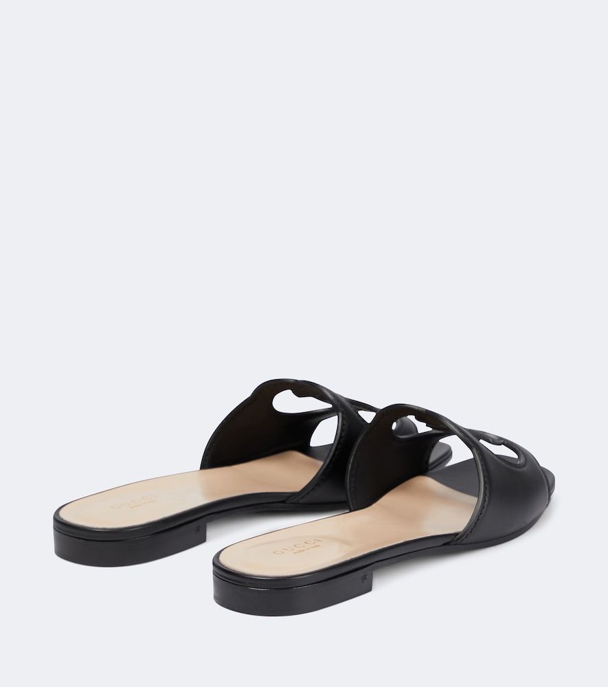 Sandali Interlocking G in pelle - Gucci - Modalova