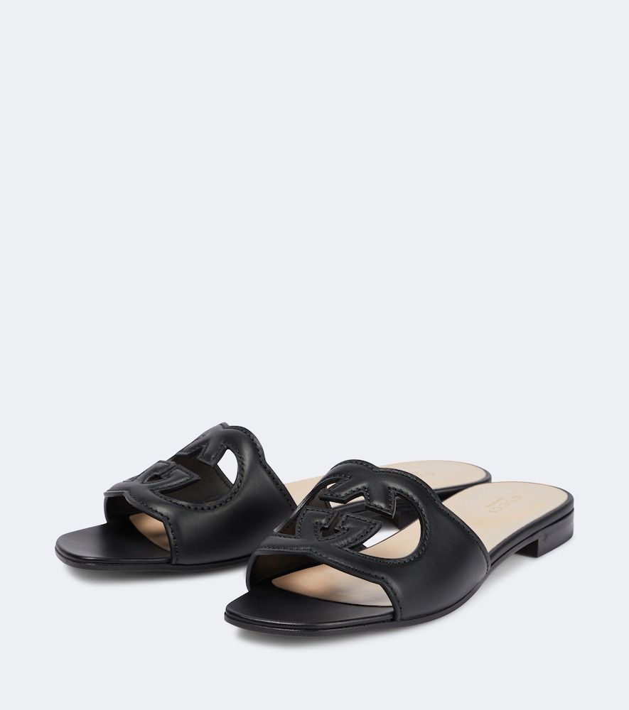 Sandali Interlocking G in pelle - Gucci - Modalova