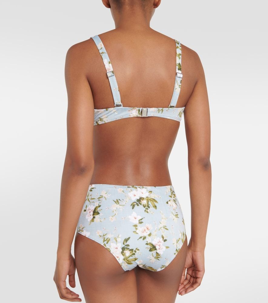 Braga de bikini de tiro alto floral - Erdem - Modalova