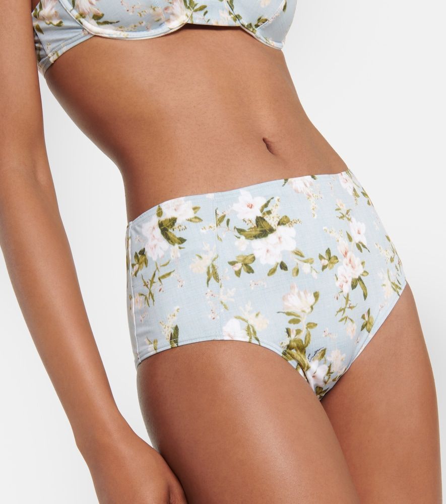 Braga de bikini de tiro alto floral - Erdem - Modalova