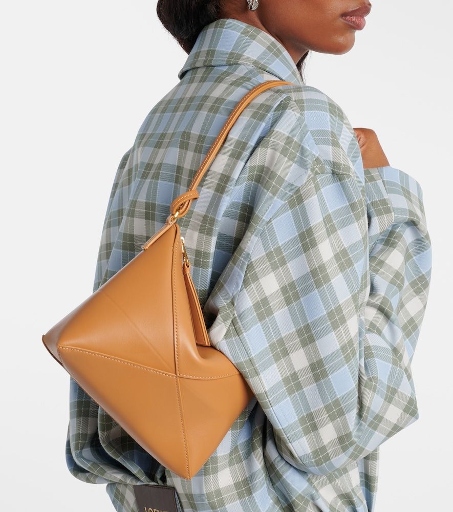Bolso al hombro Puzzle Fold de piel - Loewe - Modalova