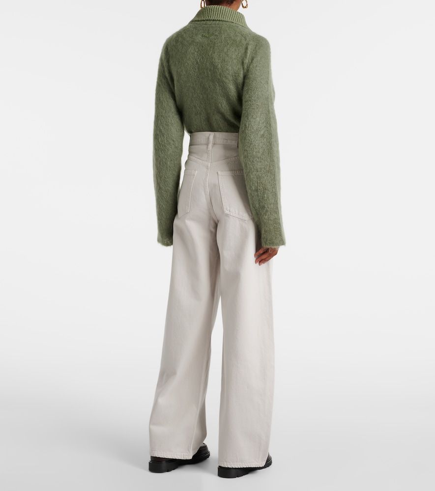 Jeans Low Curve a gamba larga e vita media - Agolde - Modalova