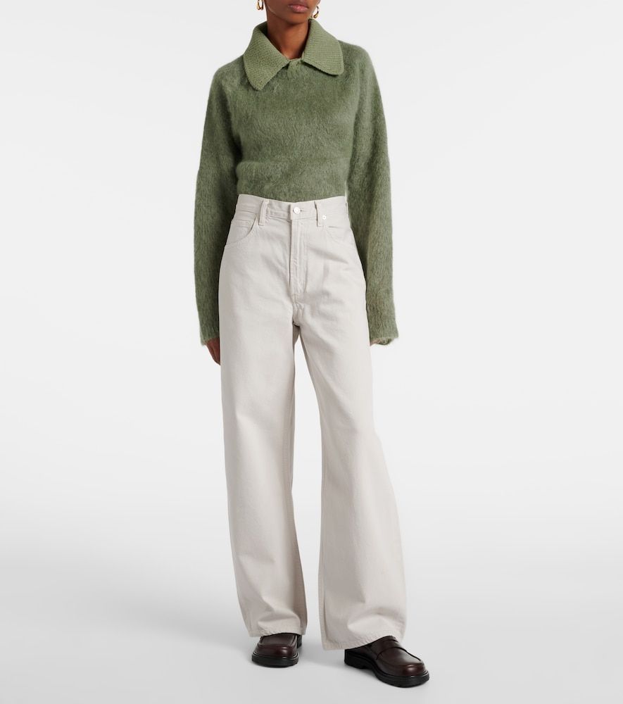 Jeans Low Curve a gamba larga e vita media - Agolde - Modalova