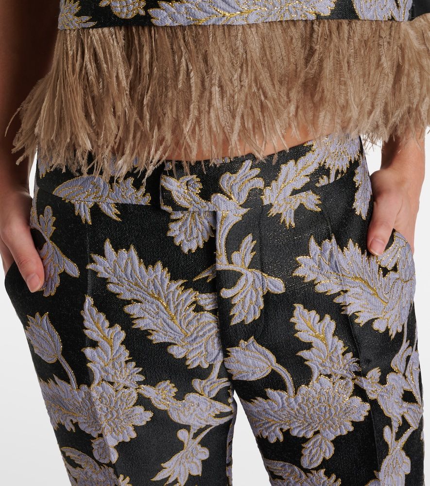 Pantalones bootcut Saturday Night en jacquard - La DoubleJ - Modalova
