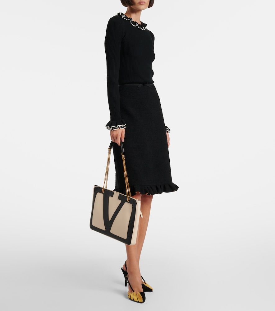 Viva Superstar Medium leather tote bag - Valentino Garavani - Modalova