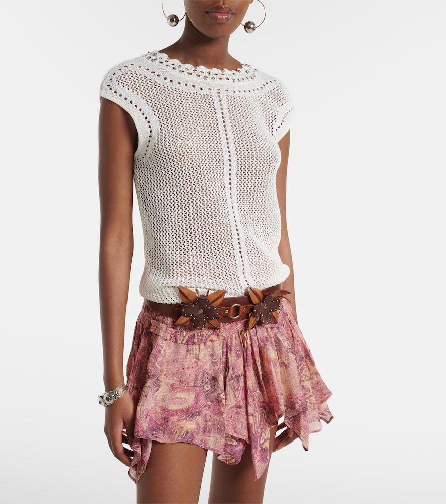 Top Metorie calado de croché - Isabel Marant - Modalova