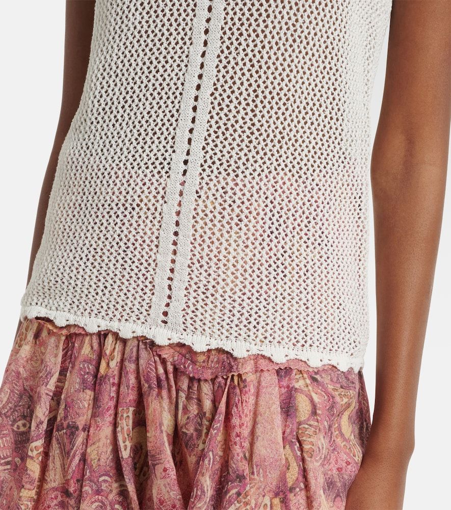 Top Metorie calado de croché - Isabel Marant - Modalova