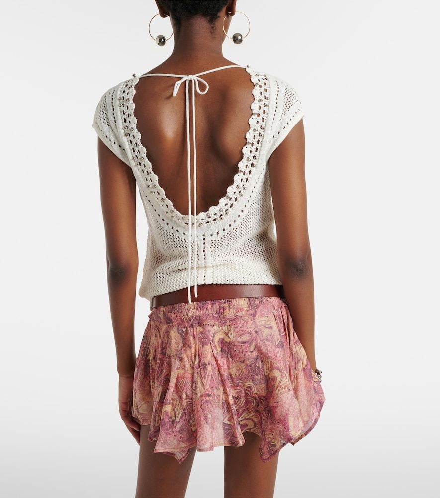 Top Metorie calado de croché - Isabel Marant - Modalova
