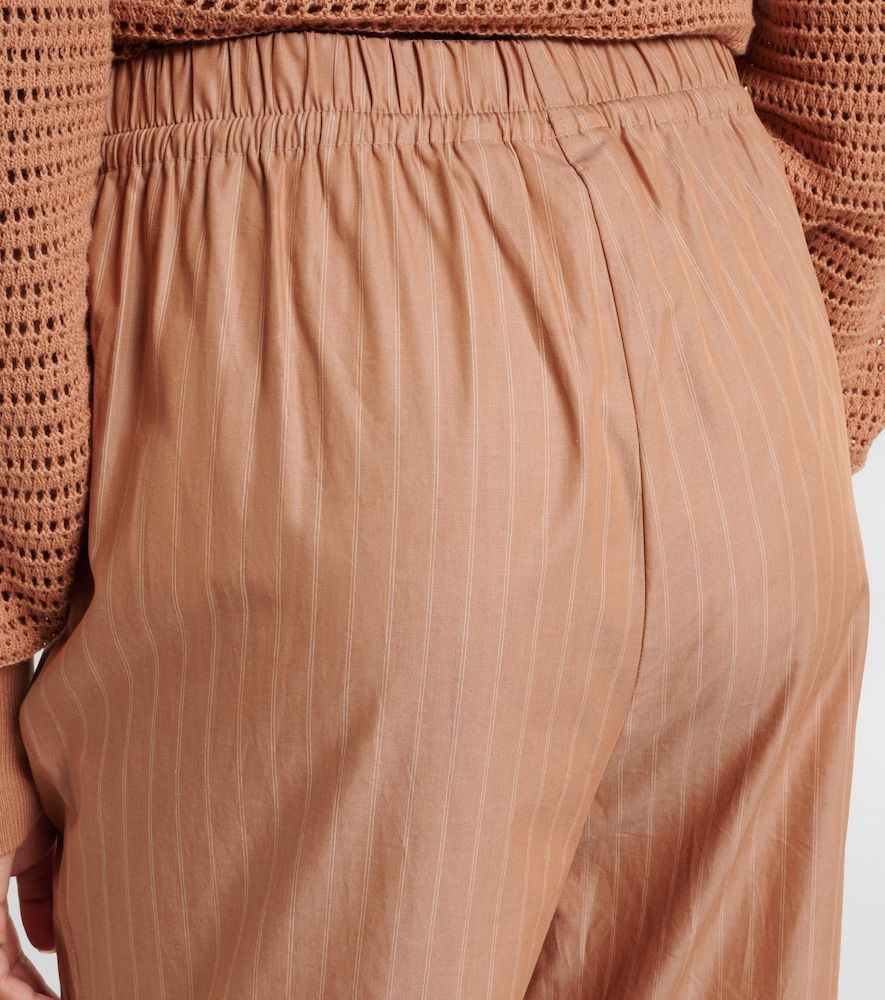 Pantalones rectos Rowan de algodón a rayas - Varley - Modalova