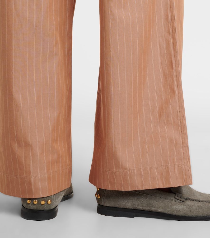 Pantalones rectos Rowan de algodón a rayas - Varley - Modalova