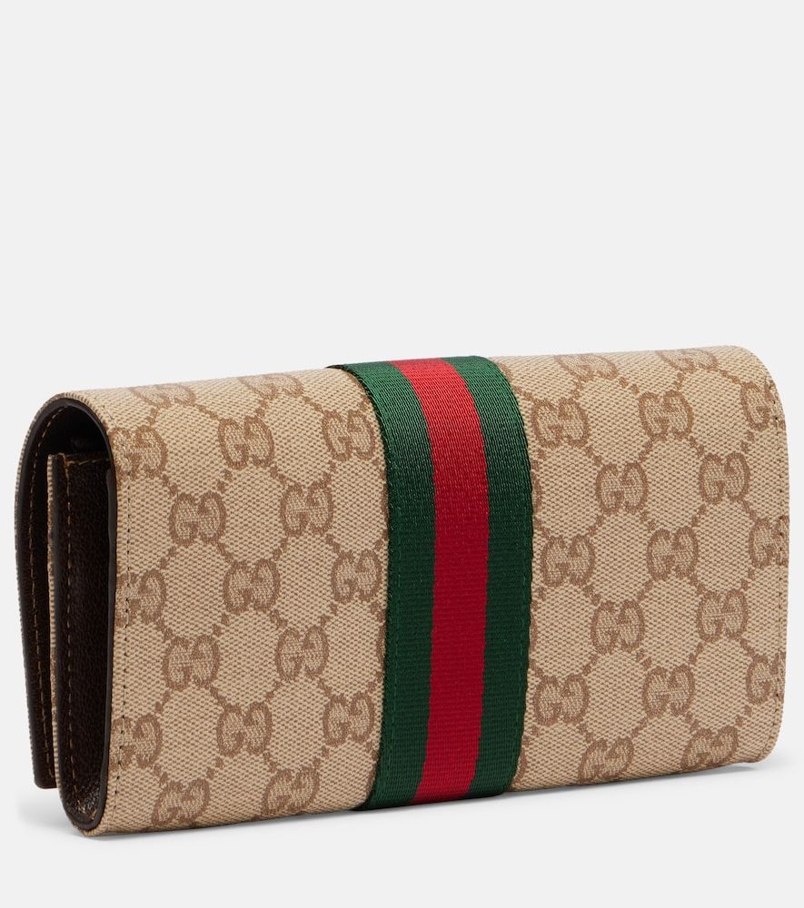 Gucci Cartera Essence de lona GG - Gucci - Modalova