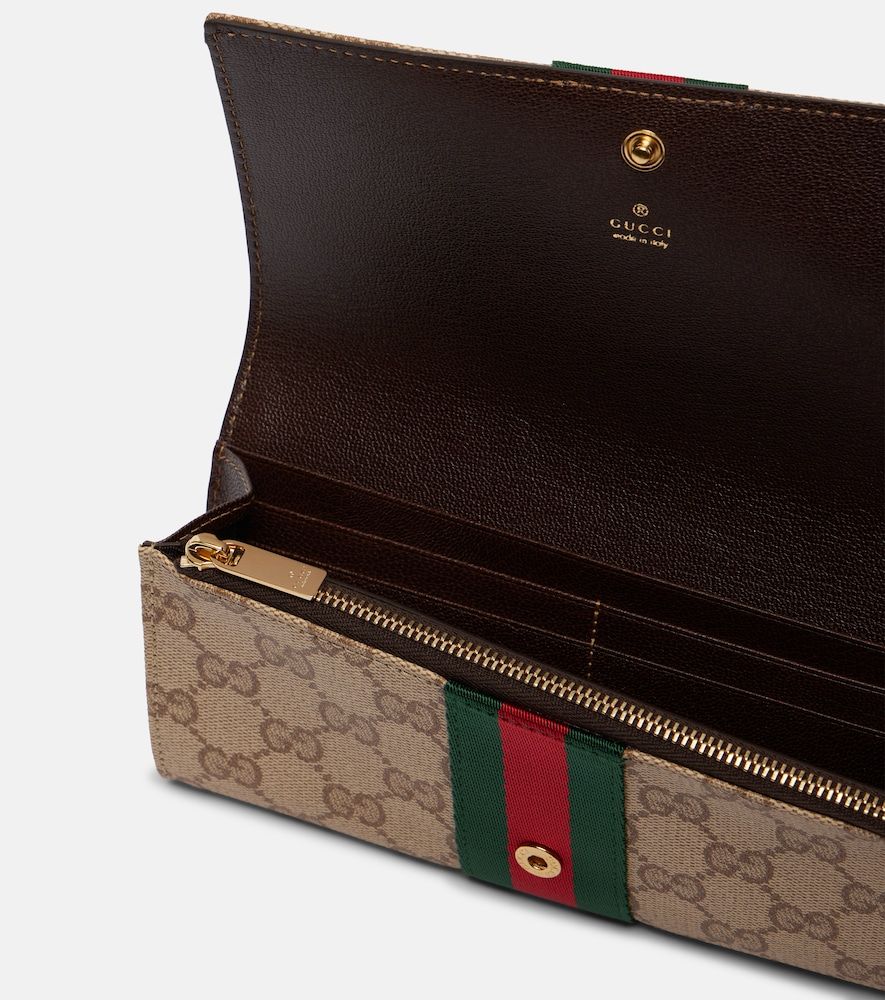 Gucci Cartera Essence de lona GG - Gucci - Modalova