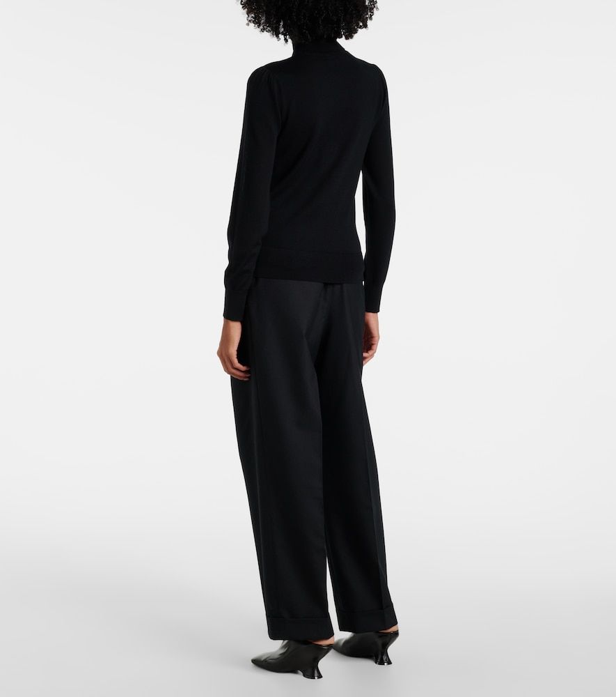 Jersey de cuello alto de lana - Dries Van Noten - Modalova