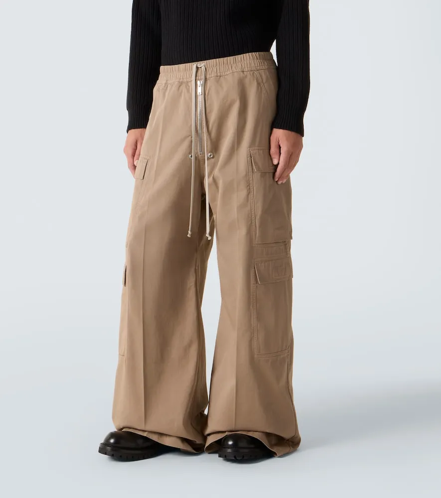 Pantalones cargo DRKSHDW de franela de algodón - Rick Owens - Modalova