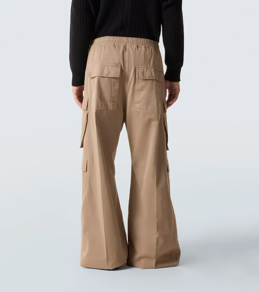 Pantalones cargo DRKSHDW de franela de algodón - Rick Owens - Modalova