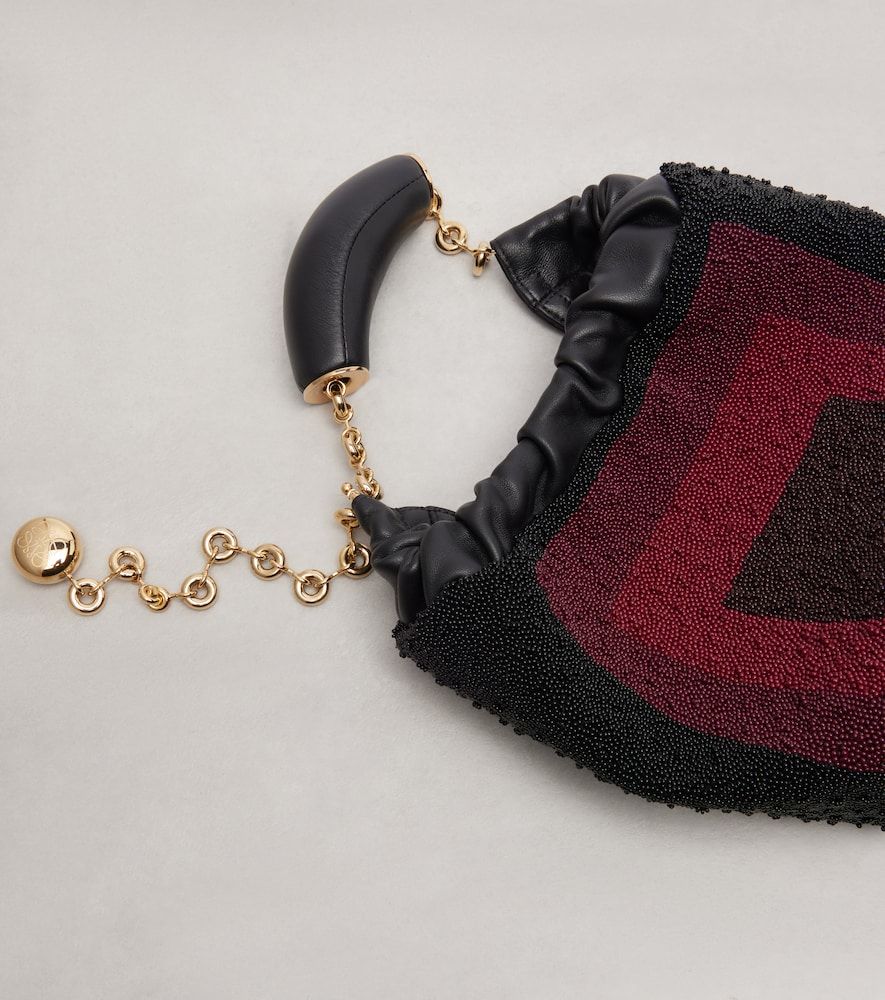 Bolso Squeeze Mini de piel con cuentas - Loewe - Modalova