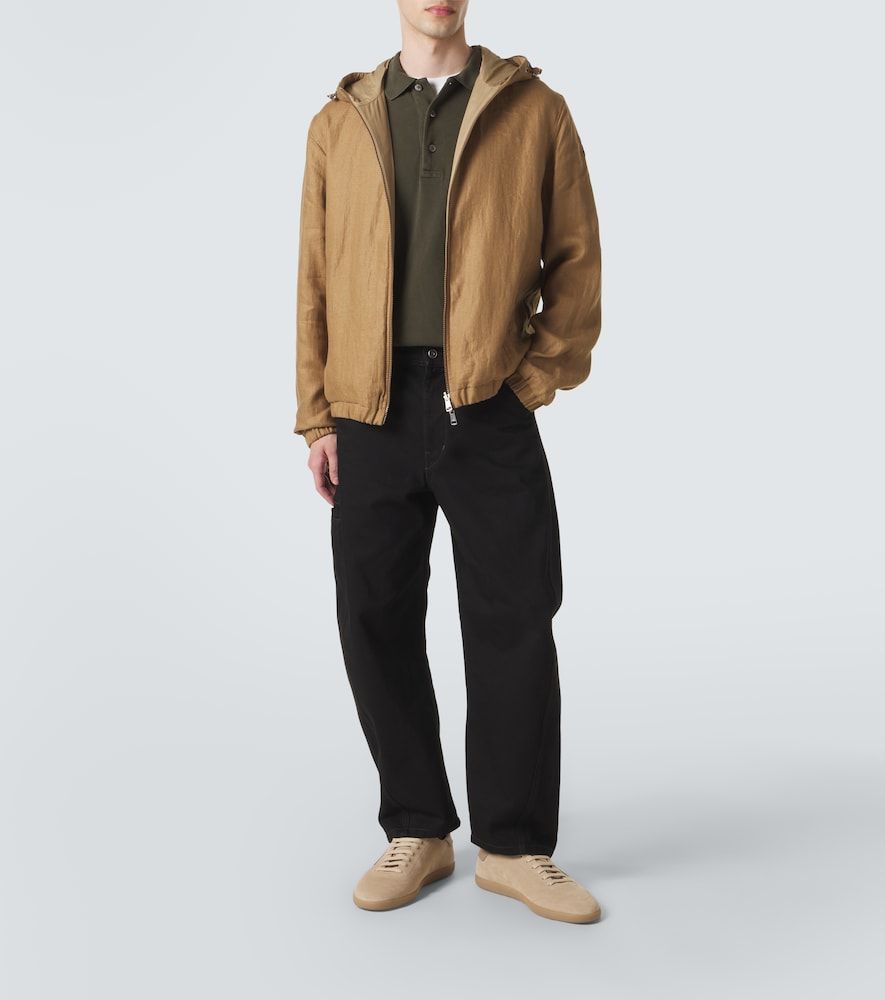 Moncler Edit linen jacket - Moncler - Modalova