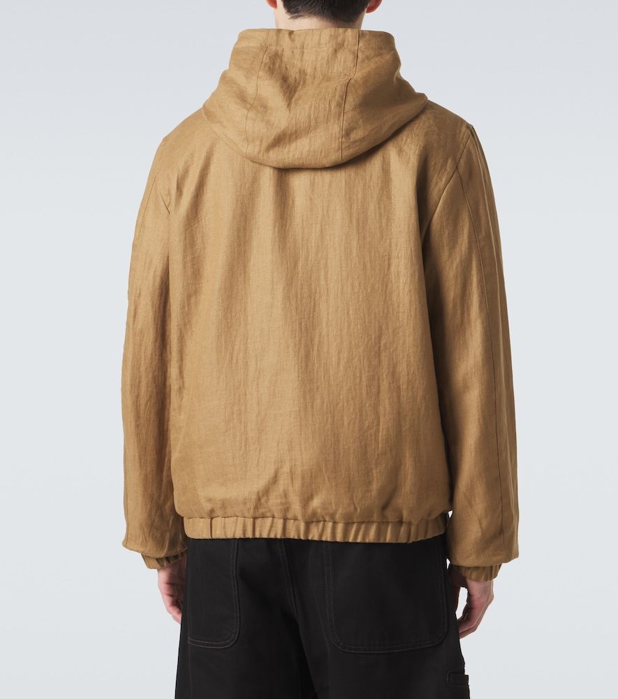 Moncler Edit linen jacket - Moncler - Modalova