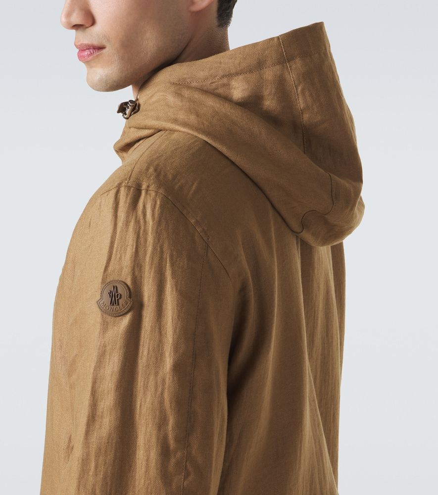 Moncler Edit linen jacket - Moncler - Modalova