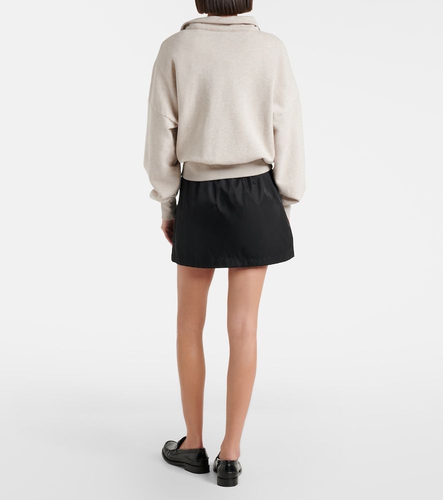 Minigonna in Re-Nylon con cintura - Prada - Modalova