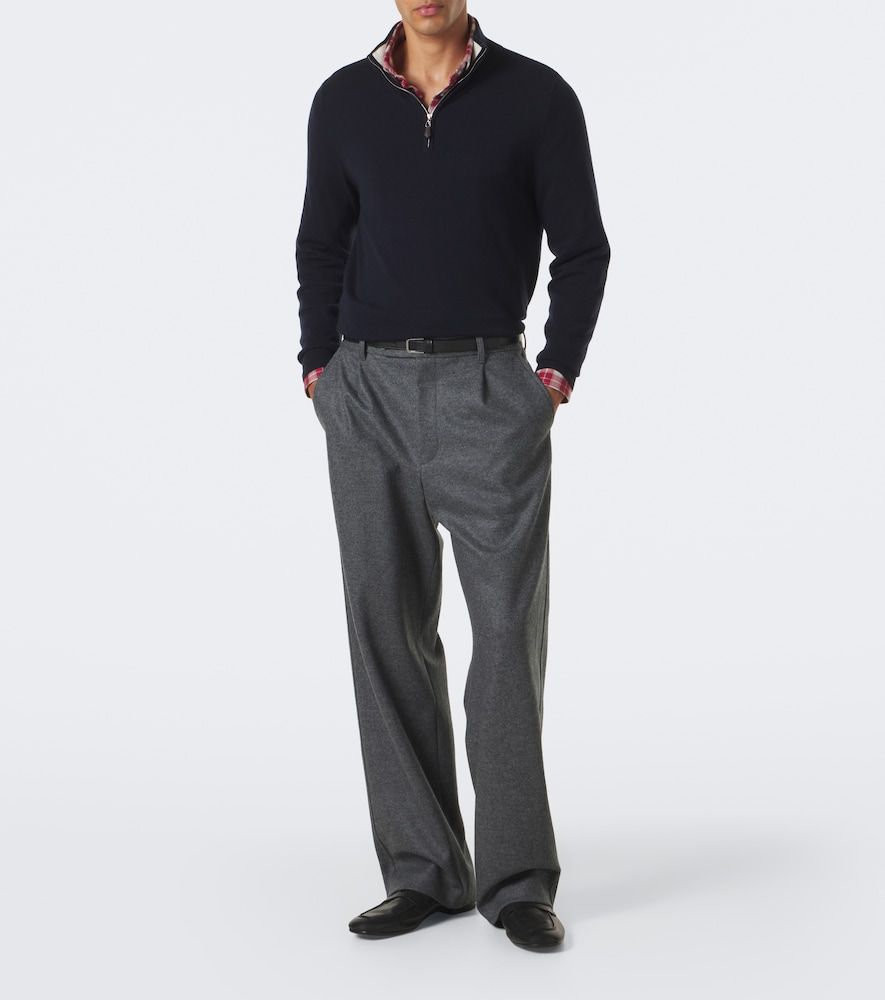Mr Fenchurch cashmere half-zip sweater - Arch4 - Modalova