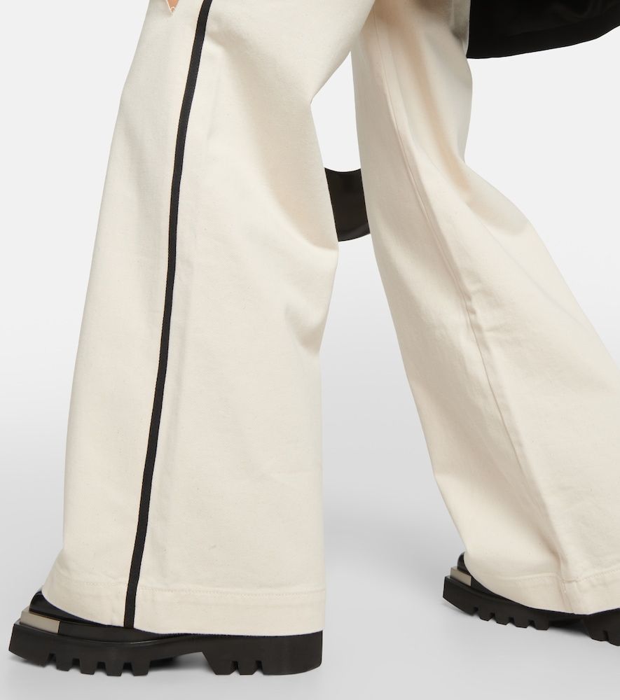 Jeans a gamba larga con cut-out - Peter Do - Modalova