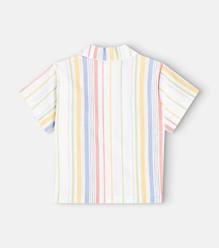 Camisa bowling Torrance de algodón a rayas - The New Society - Modalova