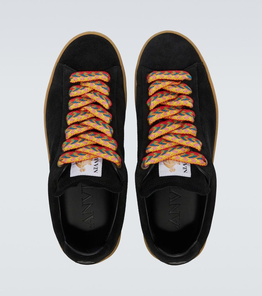 Lanvin Curb Lite suede sneakers - Lanvin - Modalova