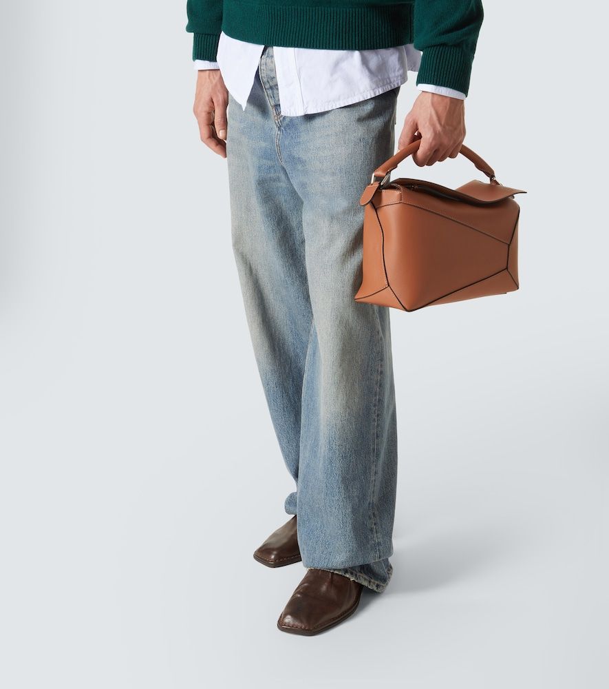 Bolso al hombro Puzzle Small de piel - Loewe - Modalova