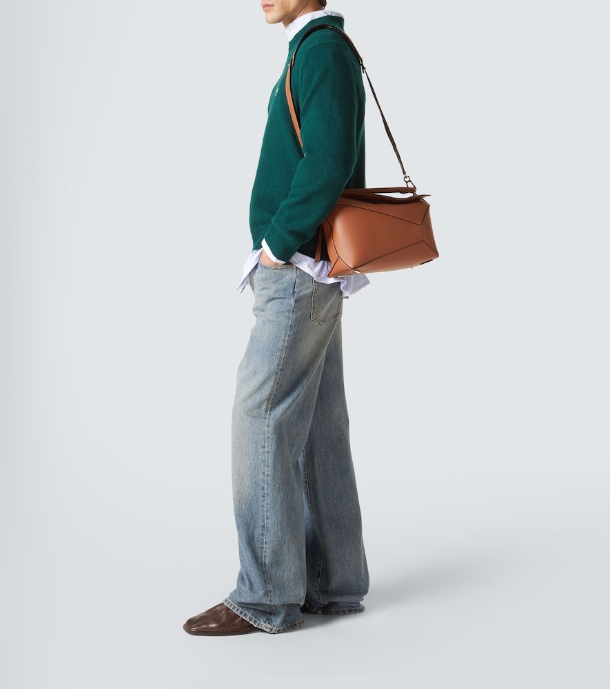 Bolso al hombro Puzzle Small de piel - Loewe - Modalova