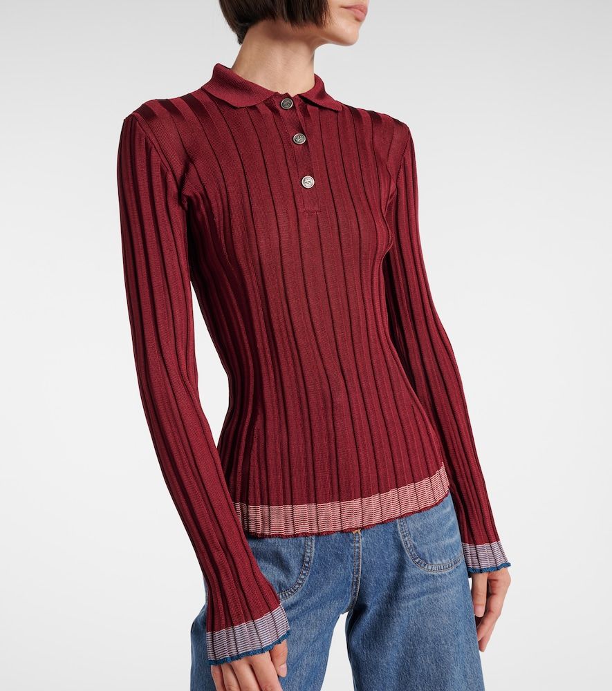 Etro Polo in maglia a coste - Etro - Modalova