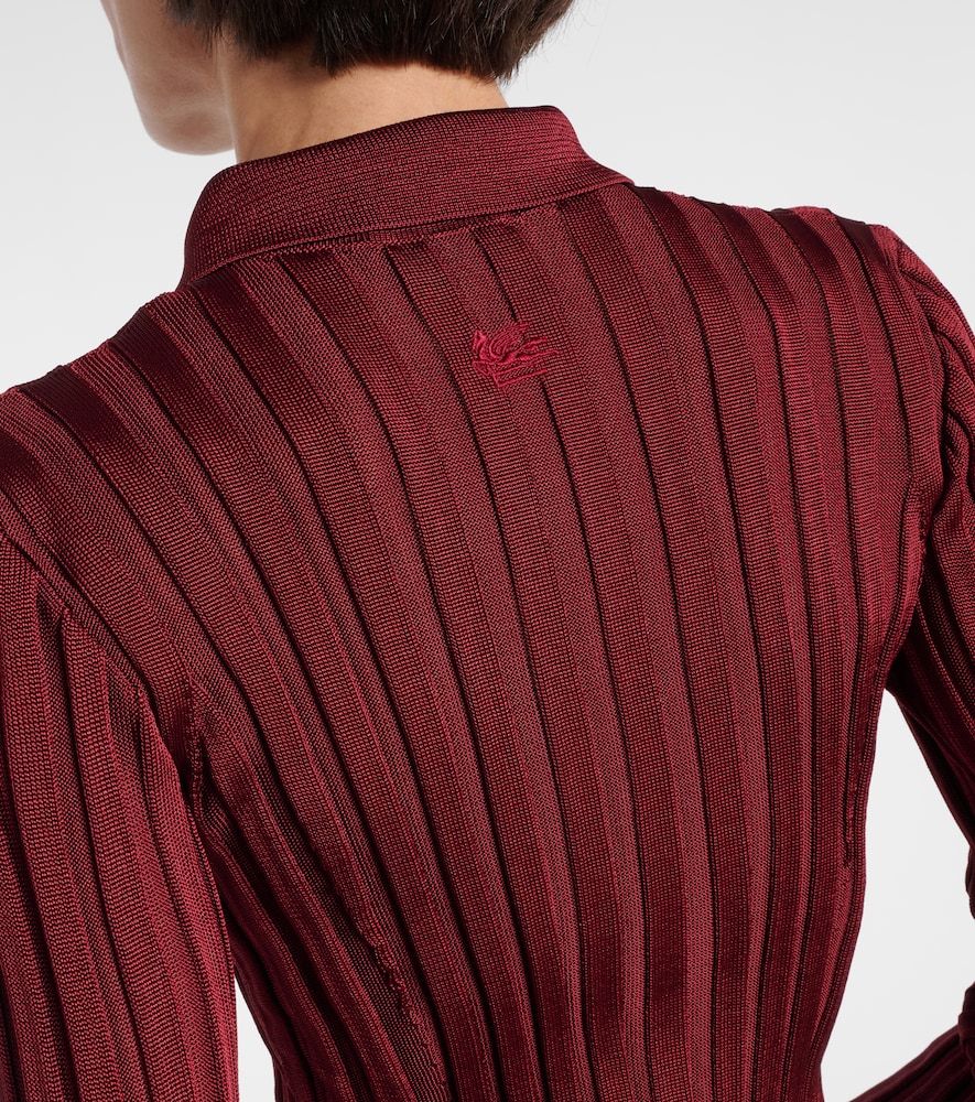 Etro Polo in maglia a coste - Etro - Modalova