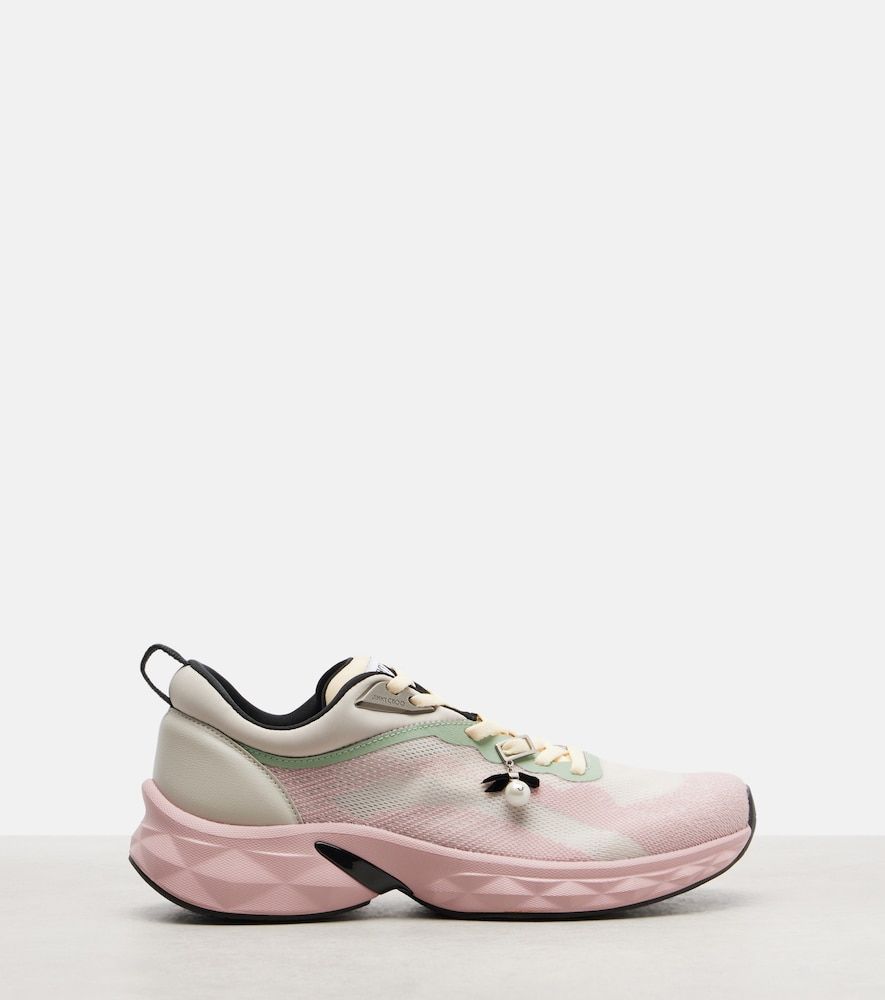 Sneakers Diamond Run con perle bijoux - Jimmy Choo - Modalova