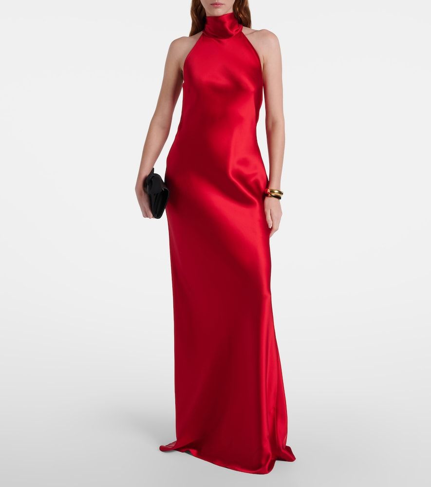Robe aus Satin - Ralph Lauren Collection - Modalova