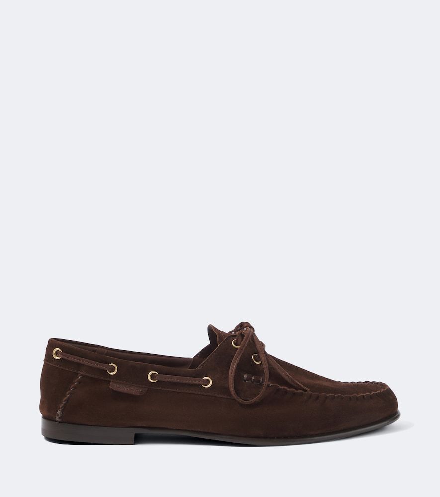 Tom Ford Theo suede boat shoes - Tom Ford - Modalova