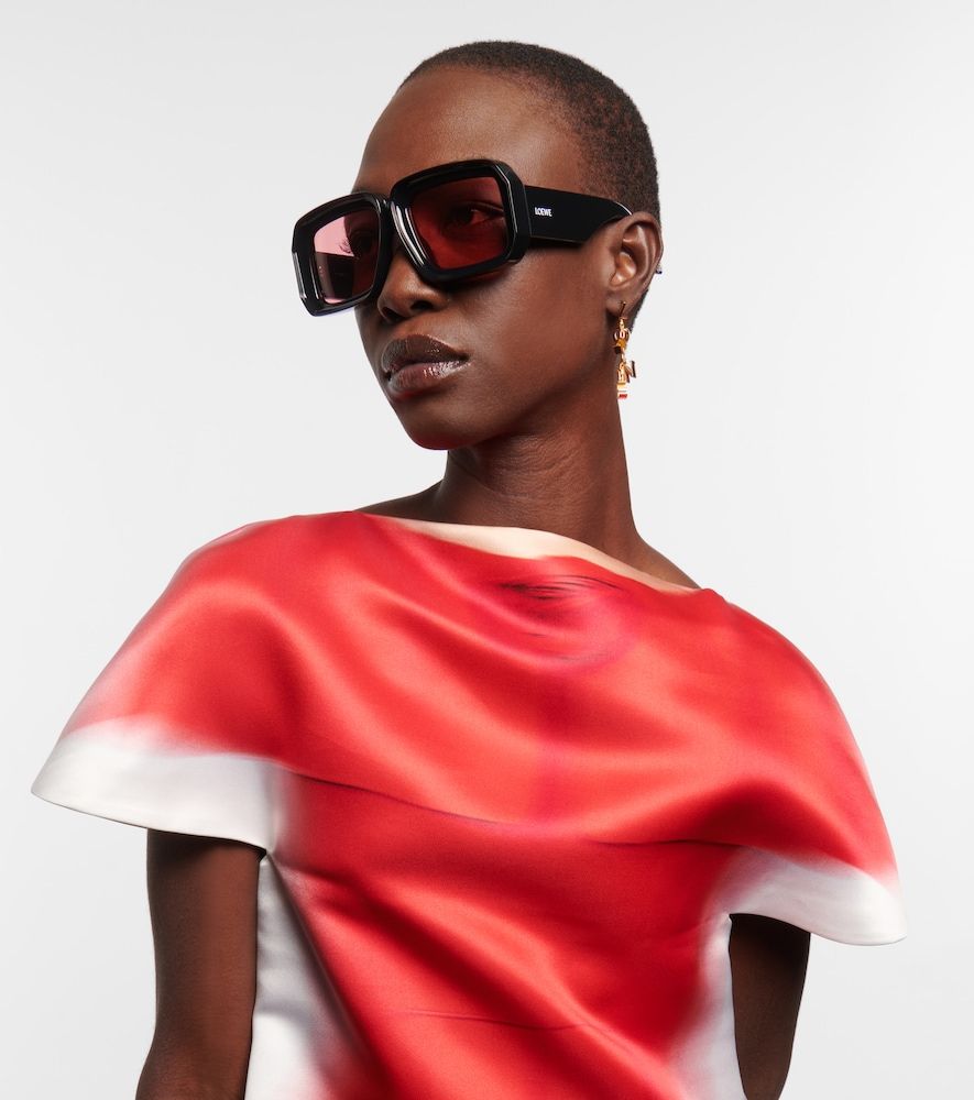 Paula's Ibiza Eckige Sonnenbrille - Loewe - Modalova