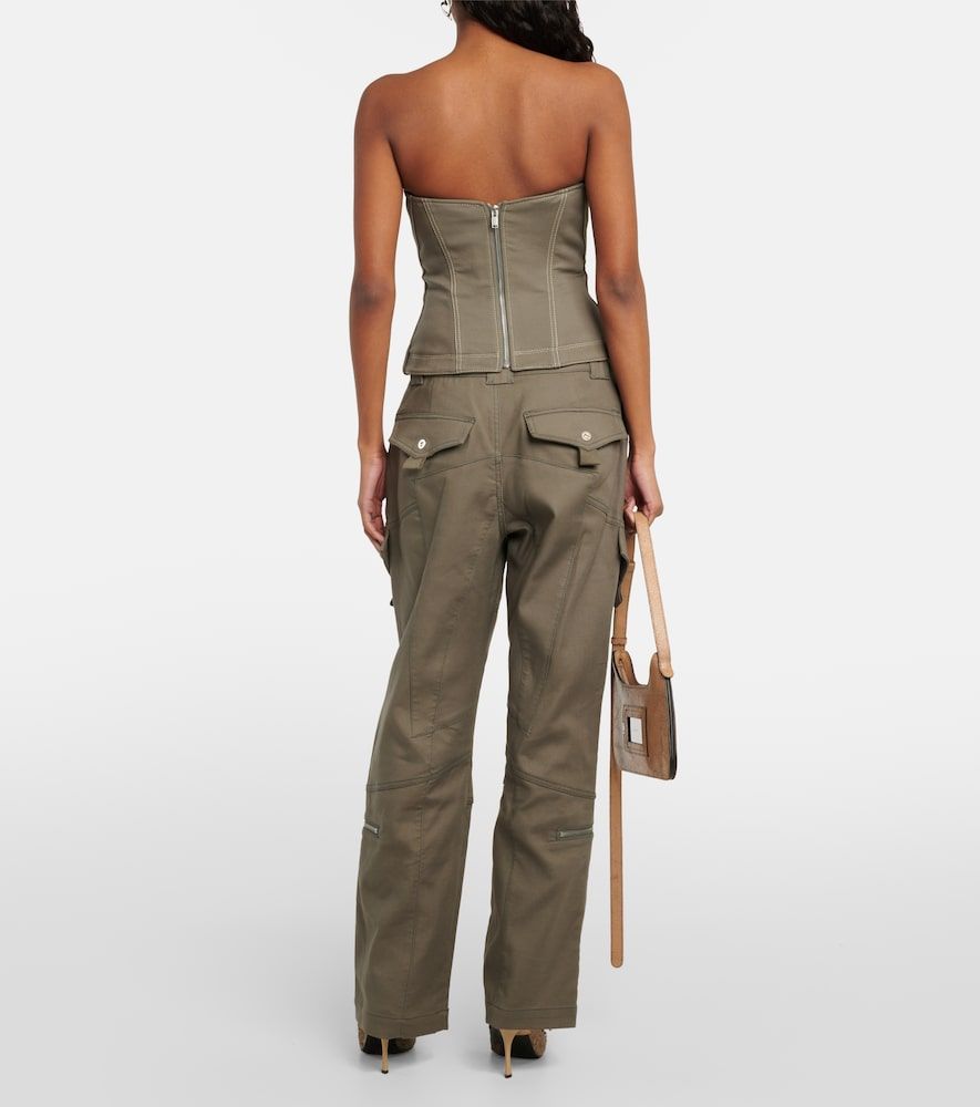 Dion Lee Top a corsetto in cotone - Dion Lee - Modalova