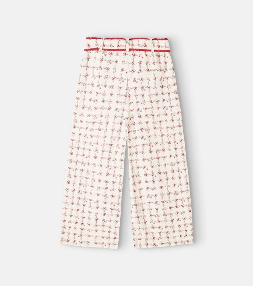 Pantalones rectos Lissy de algodón floral - Bebe Organic - Modalova