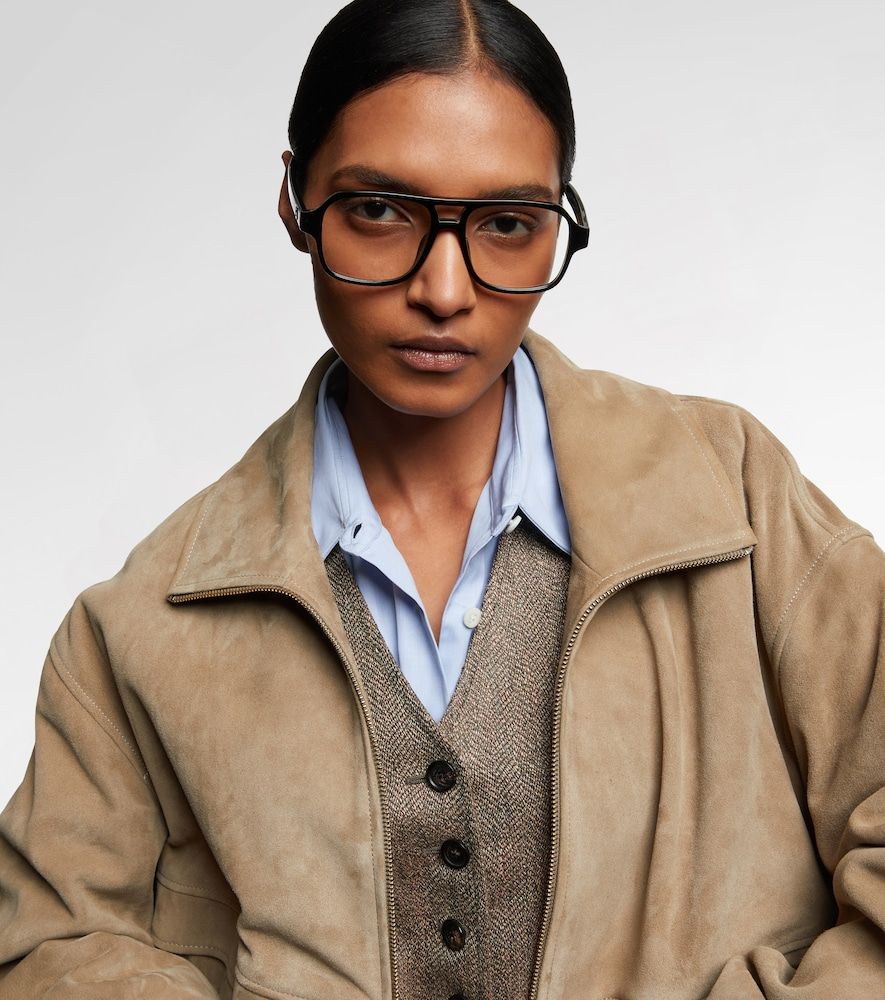 Fendi FF Squared aviator glasses - Fendi - Modalova
