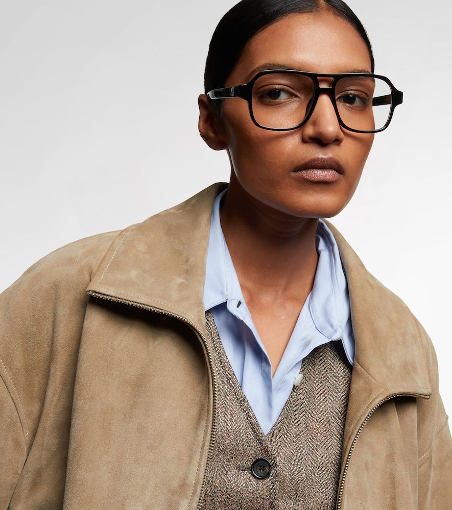 Fendi FF Squared aviator glasses - Fendi - Modalova