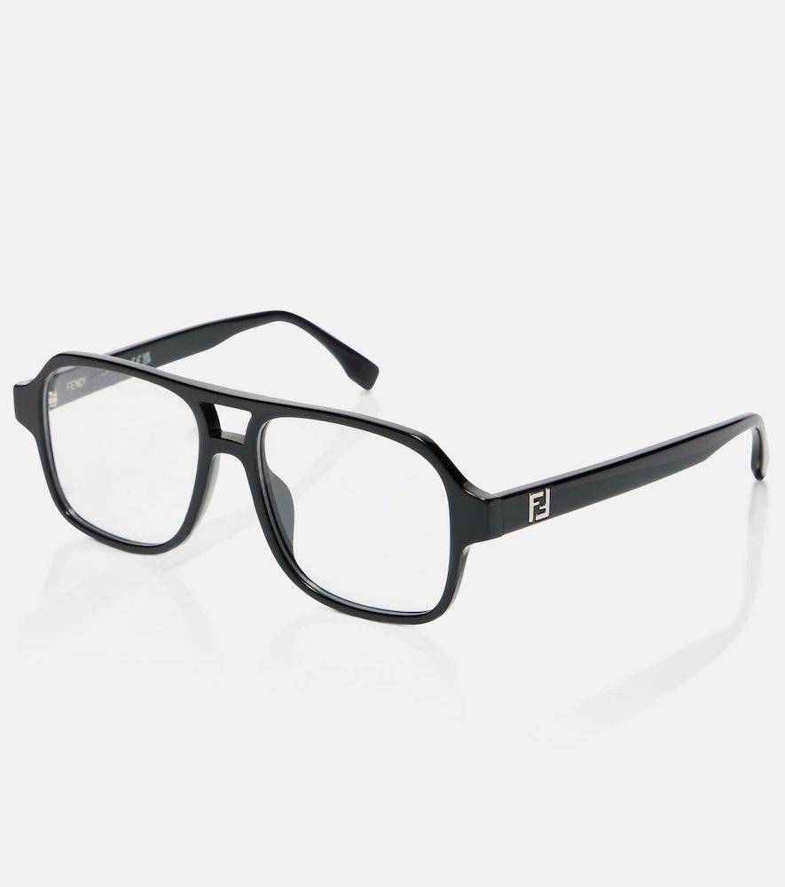 Fendi FF Squared aviator glasses - Fendi - Modalova