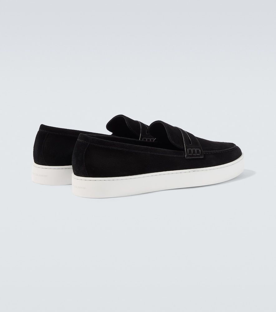 Loafers Ellis aus Veloursleder - Manolo Blahnik - Modalova
