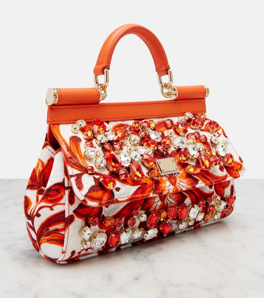 Bolso Majolica Sicily Mini adornado - Dolce&Gabbana - Modalova