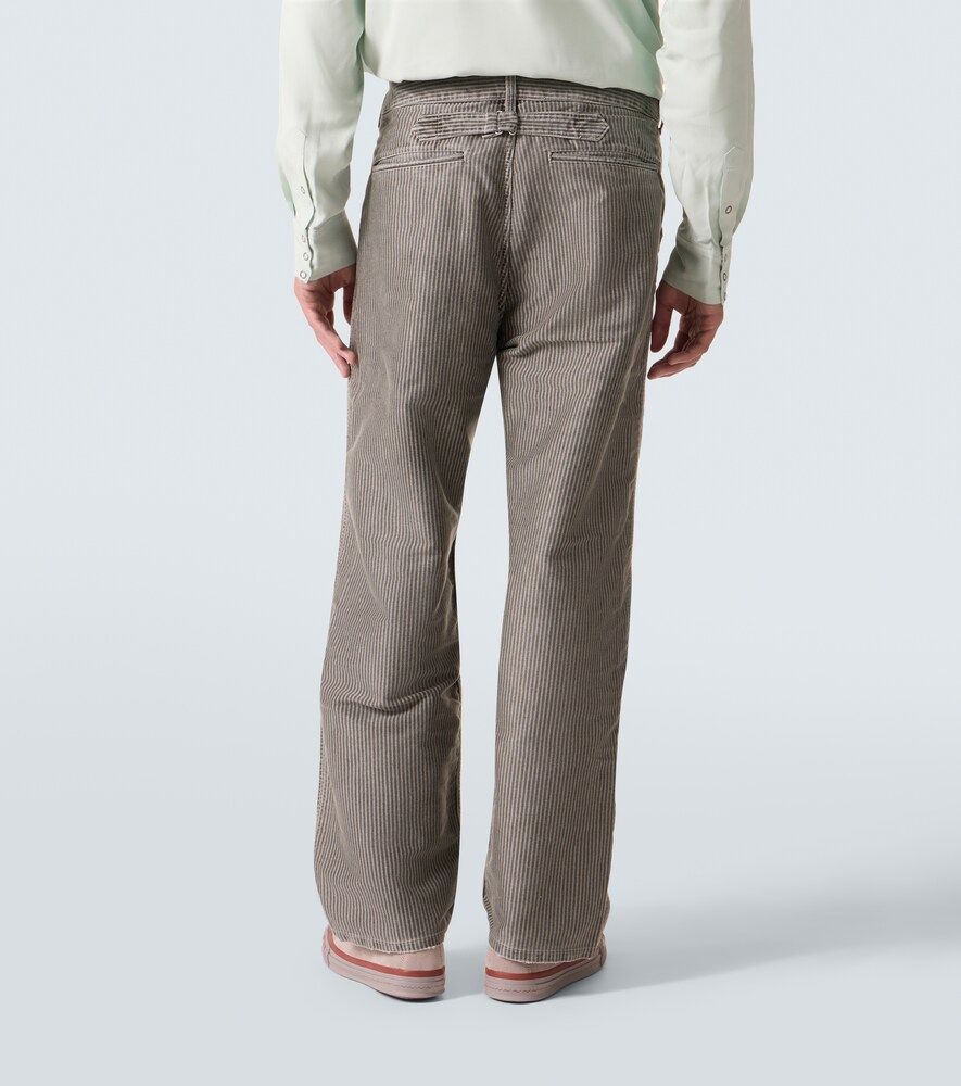 Pantalones anchos Pastoral de algodón a rayas - Visvim - Modalova